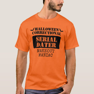 Custom Halloween Correctional Inmate Group  T-Shirt