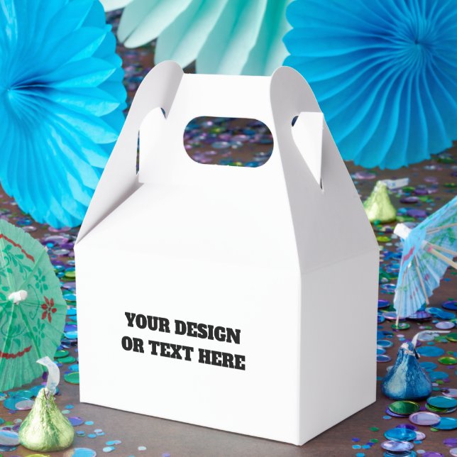 Custom Halloween Favour Box - Your Design Choice! (Party)