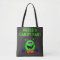 Custom Halloween Trick or Treat Bag monster tote