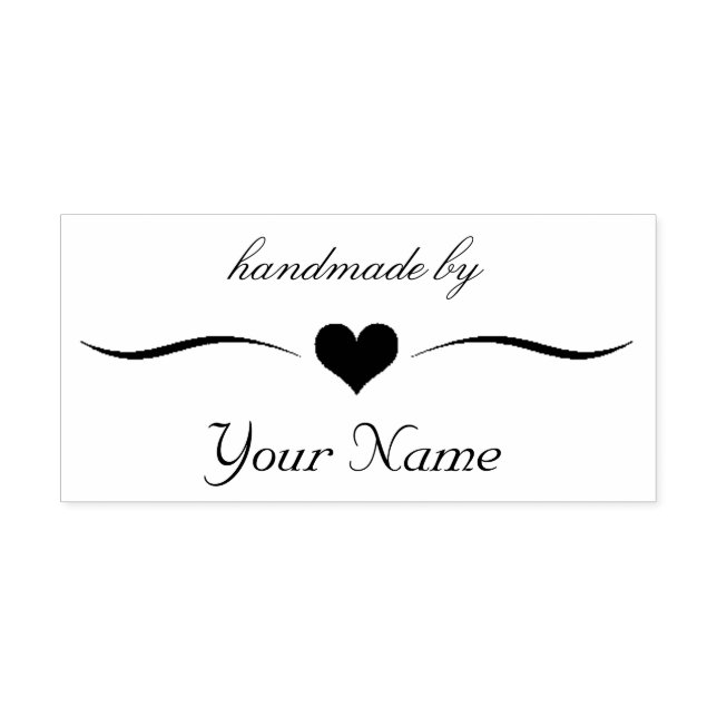 Custom handmade Rubber Stamp (Design)