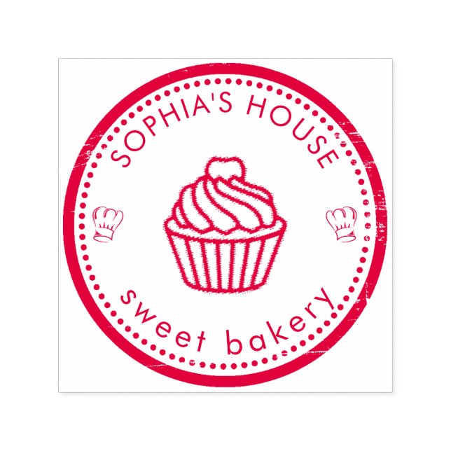 Custom handmade self-inking stamp (Design)