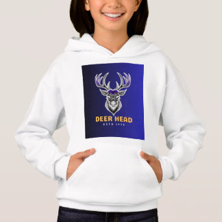 Custom Hanes Girls' ComfortBlend® Pullover Hoodie 