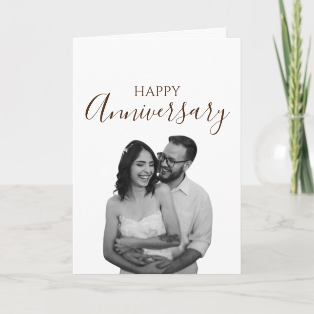 Custom Happy Anniversary Card (Front)