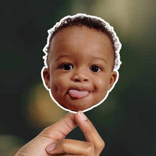 Custom Happy Baby Face Meme Photo Personalised