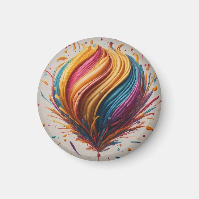 Custom Happy Birthday Joy Magnet (Front)