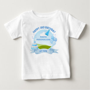 "Custom Happy Birthday Kids T-Shirt – Personalized