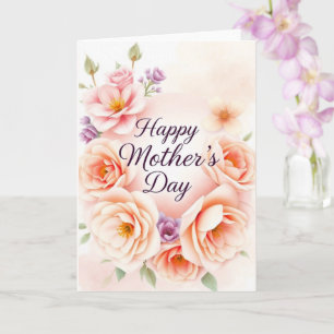 Custom Happy Mother’s Day Card – Personalised