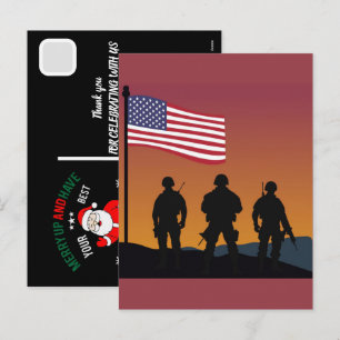 Custom Happy Veterans Day! Thank You Cards 2025