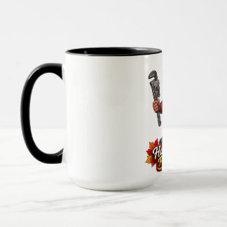Custom Hard Work Pays Off Worker Monkey Mascot Ill Mug