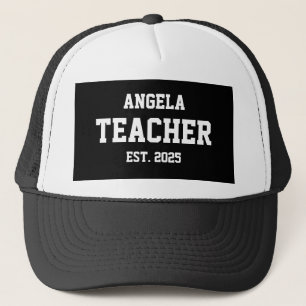 Custom hat and cap personalise customise gift