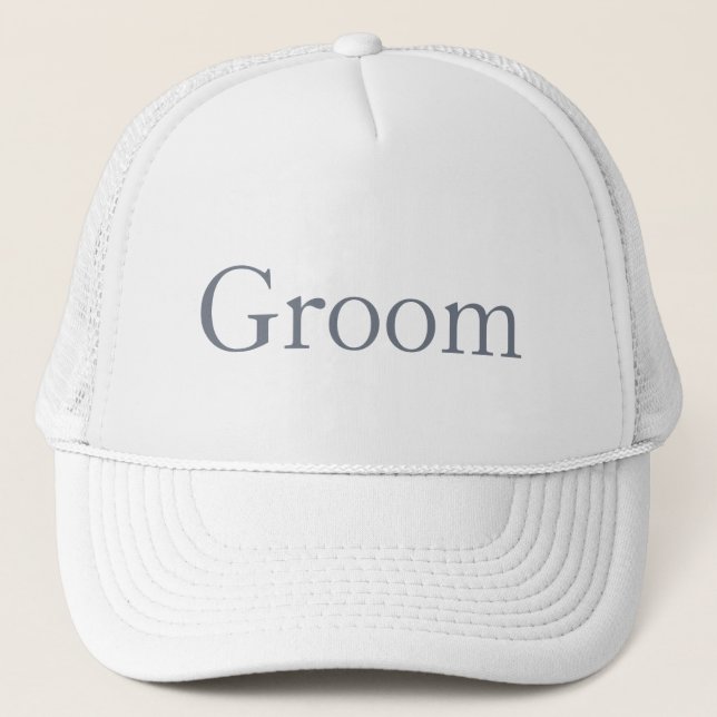 Custom Hat for the Groom, Groomsmen or Father (Front)