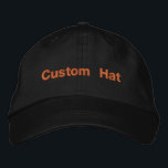 Custom Hat Printed Text Cap Elegant Men Women Hat<br><div class="desc">Creating a custom hat with printed text for an elegant look,  suitable for both men and women. Text: Input the text you want on the hat. Choose a message that suits the elegant theme,  such as a name,  monogram,  or a meaningful word/phrase.</div>