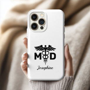 Custom Healthcare Worker Phone Case, Doctor Gift iPhone 15 Pro Case