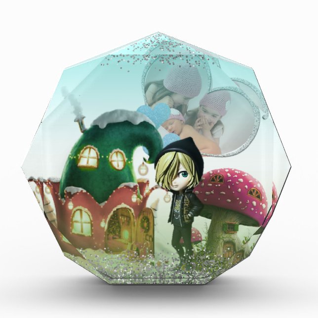 Custom Heart Photo Block (Front)