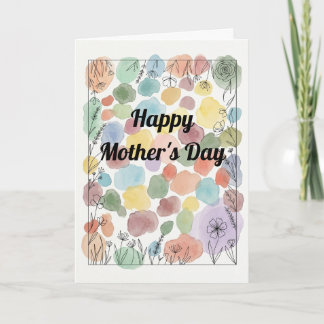 Custom Heartfelt Mother's Day Poem Card