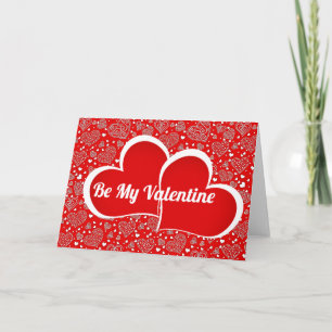 Custom hearts card