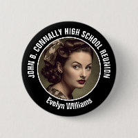 Custom High School Reunion Yearbook Photo