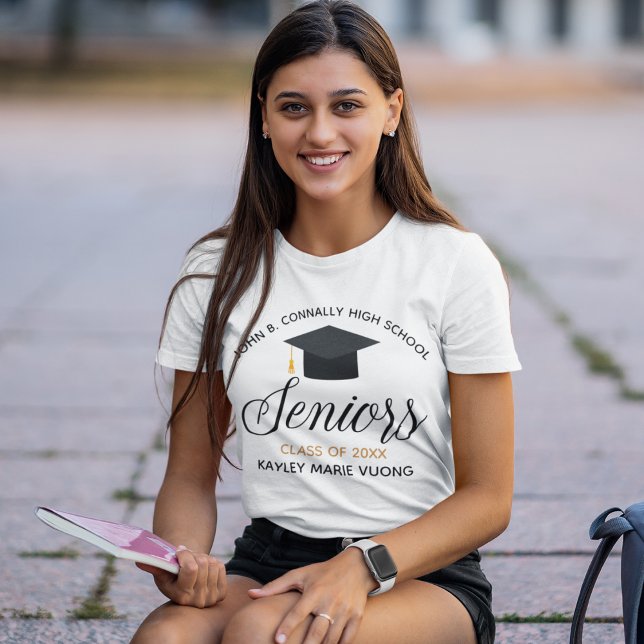 Custom High School Senior Class of 2023 T-Shirt (Creator Uploaded)