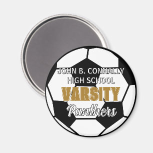 Custom High School Varsity Soccer Team Magnet