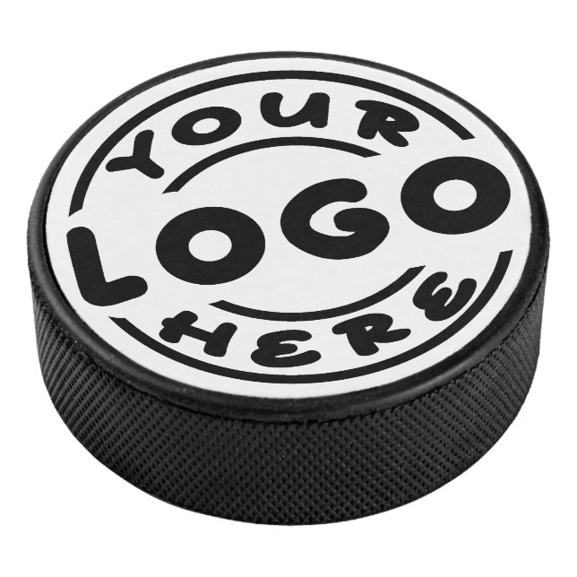 Custom Hockey Puck - Personalised Text Logo Gift (3/4)