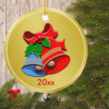 Custom Holiday Bells Christmas