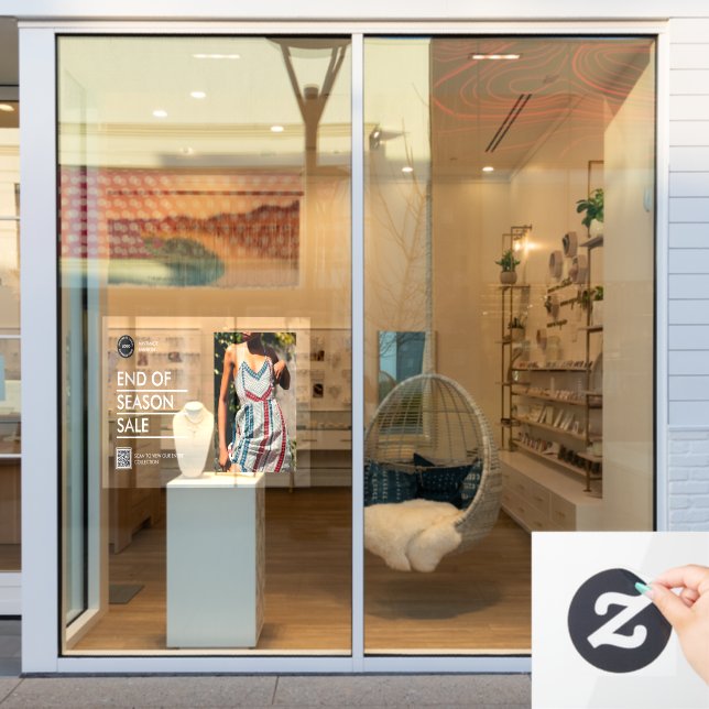 custom Holiday Business Product Discount Ads Sale (Store Window)