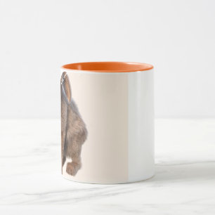 Custom Holland Lop Rabbit Lover Photo Design Mug