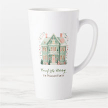Custom Home for the Holidays Festive Mug 