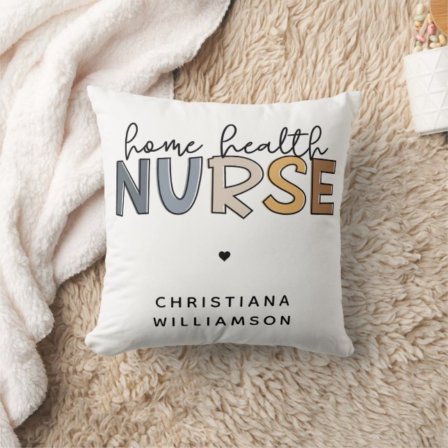 Custom Home Health Nurse Appreciation Gifts Cushion (Blanket)