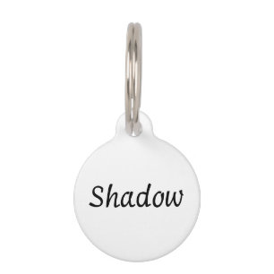 Custom - Home is where the paw print is Pet Tag
