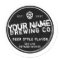Custom Homebrew Bottle Labels - Add your own words