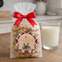Custom Homemade Chocolate Chip Cookies Label Sheet