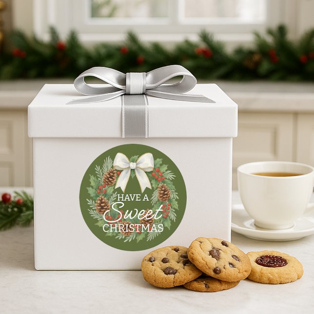 Custom Homemade Christmas Cookies Label Sheet (Creator Uploaded)