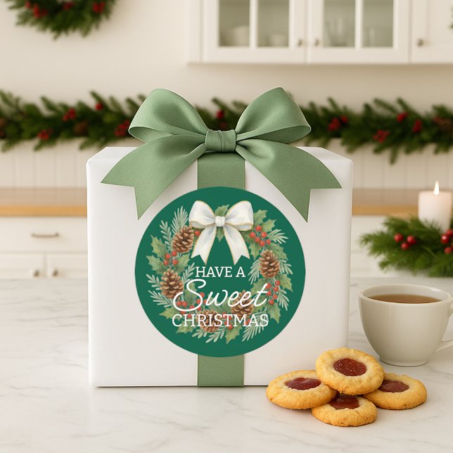 Custom Homemade Christmas Cookies Label Sheet (Creator Uploaded)