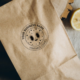 Custom Homemade Cookies Small Business Rubber Stamp