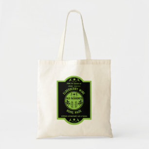 Custom Homemade Elderberry Tote Bag