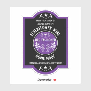 Custom Homemade Elderflower