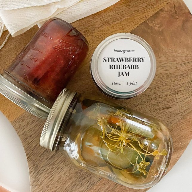 Custom Homemade Food Jar Label (Creator Uploaded)