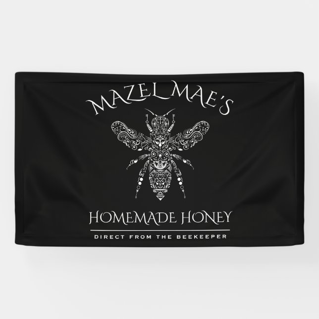 Custom Homemade Honey Banner (Horizontal)