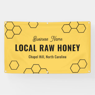 Custom Honey Bee Farmer Market Stand Banner