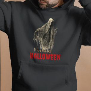 Custom Horror Funny Spooky Halloween Gothic Mens Hoodie