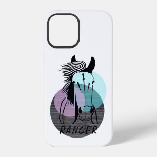 Custom Horse Apple IPhone 12 (Tough) Phone Case