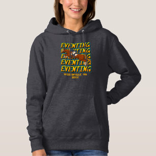 Custom Horse Eventing Event or Location Date Name Hoodie