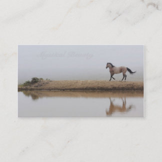 Custom Horse Image Background for Business Cards! Business Card