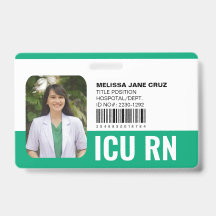 Custom Hospital Medical Staff Nurse Doctor Green