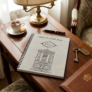 Custom Hotel Chateau de la Belle Epoque Notebook