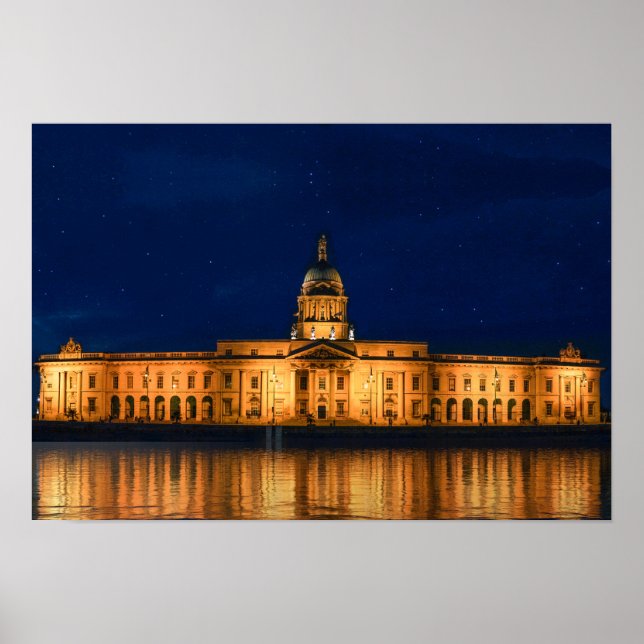 Custom House Dublin Poster (Front)