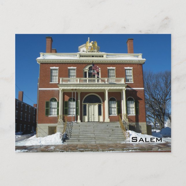 Custom House Postcard (Front)