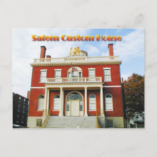Custom House, Salem, Massachusetts Postcard