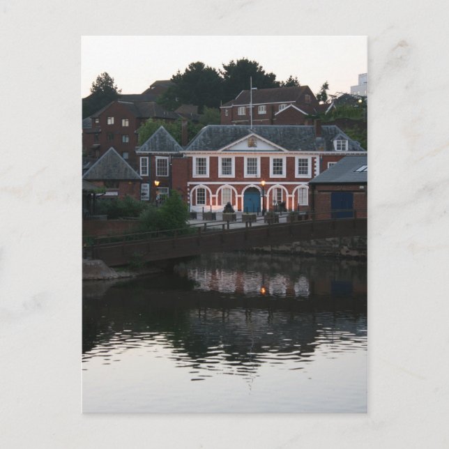 Custom House, The Quay, Exeter, Devon, UK Postcard (Front)